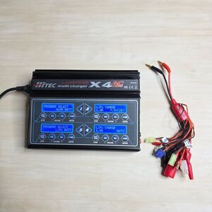 Hitec Multi Charger X4 AC Plus #44167 – AC/DC Balance Charger & Discharger